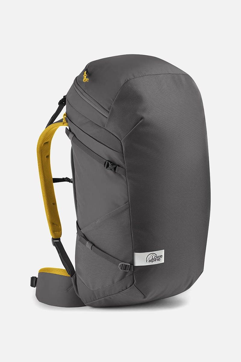 Climbing backpack posterior view
