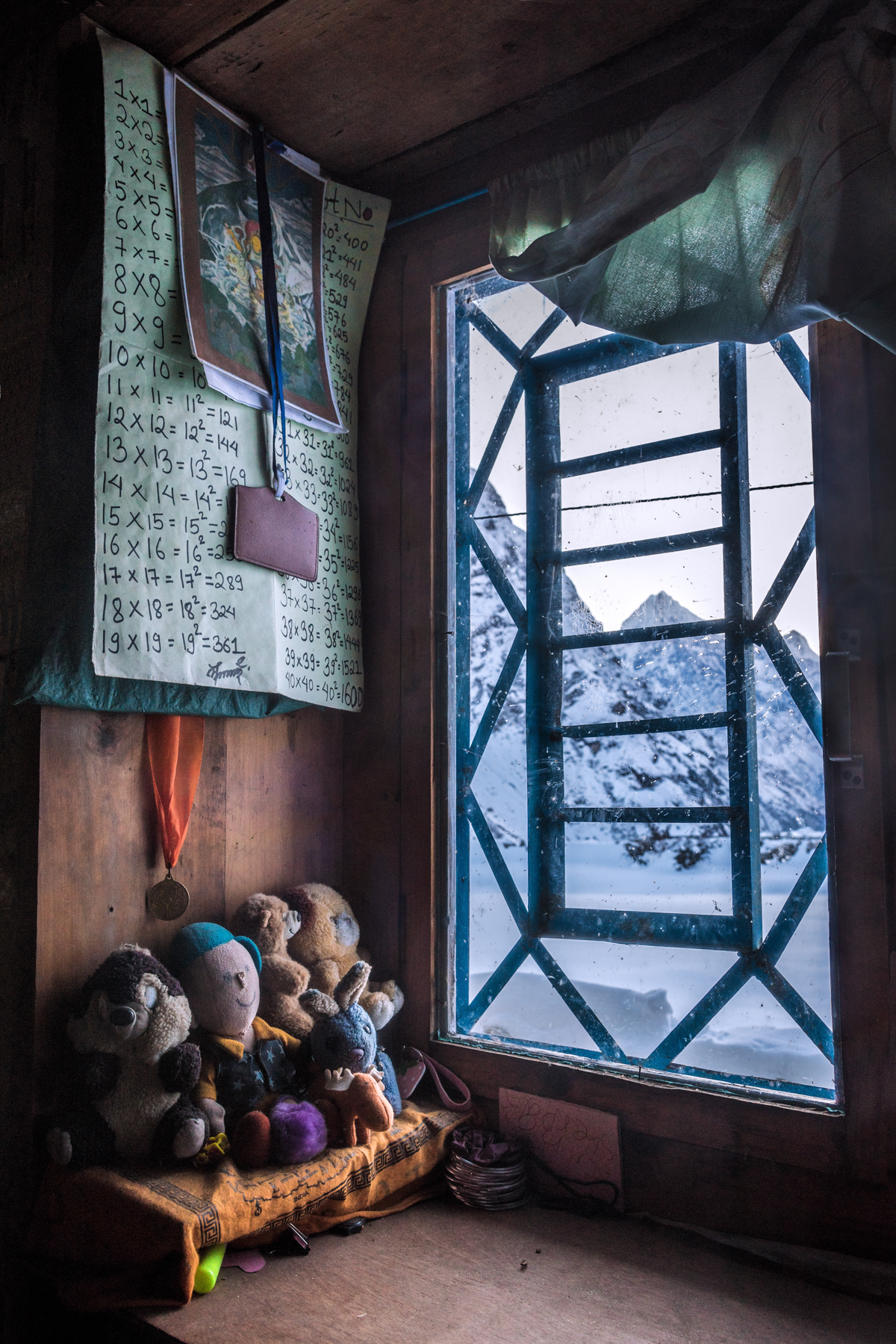 Nepalese window view