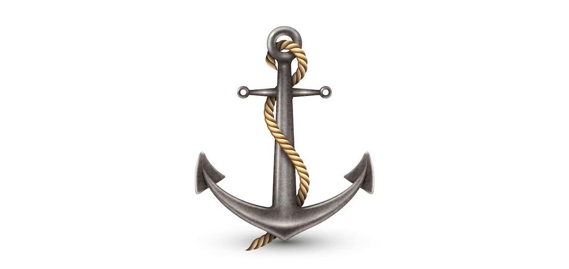 A boat anchor