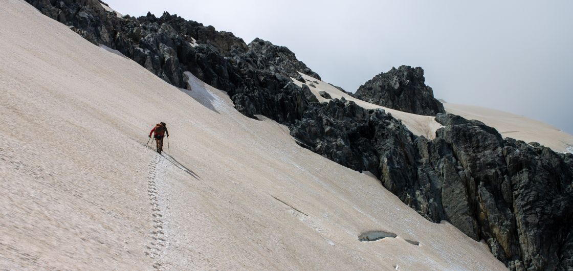 Mt Pembroke, Fiordland. February 2020. Photo: James Broadbent.