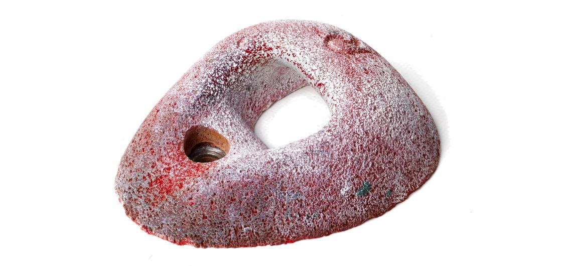 The Red Hold A resin rock climbing hold for indoor walls