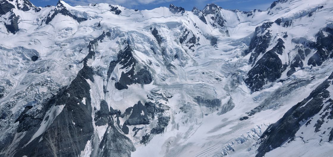 Complex alpine terrain