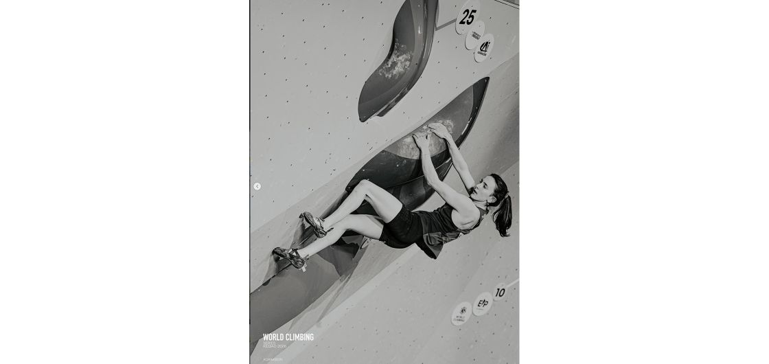 Competition climber