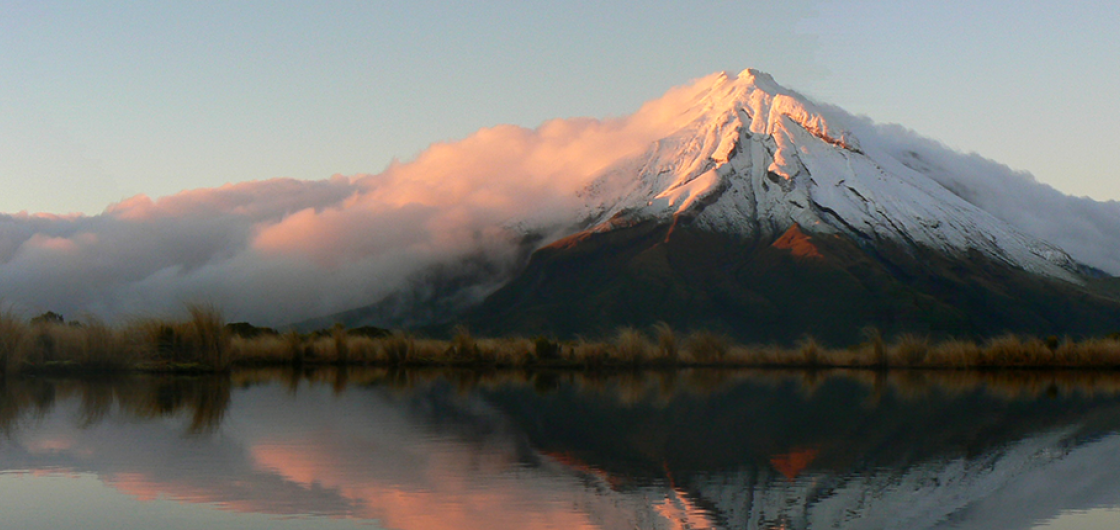 Sunrise on Taranaki