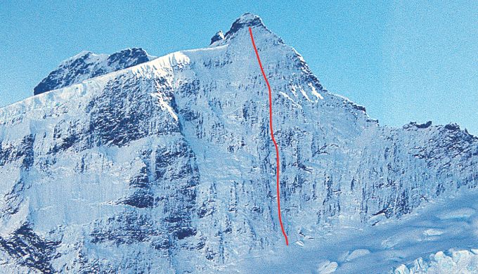 The Direct route on Pope's Nose