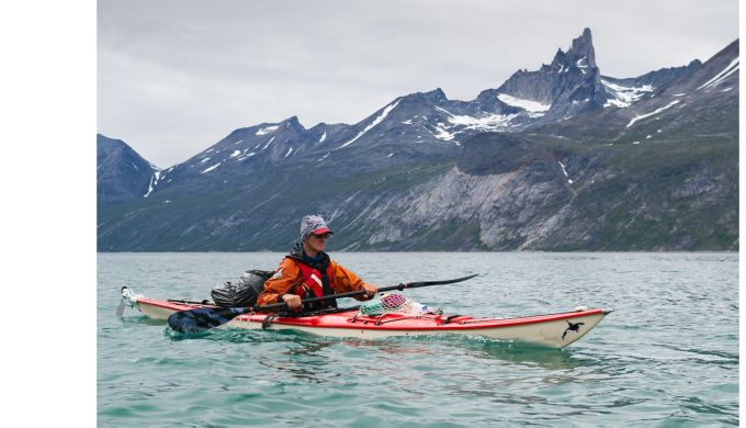 Man in kayak