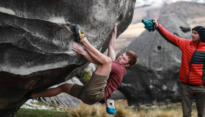 bouldering