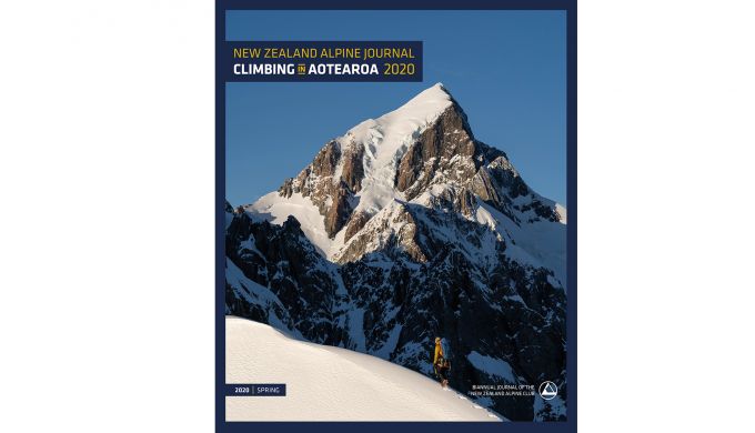 The cover of the 2020 New Zealand Alpine Journal