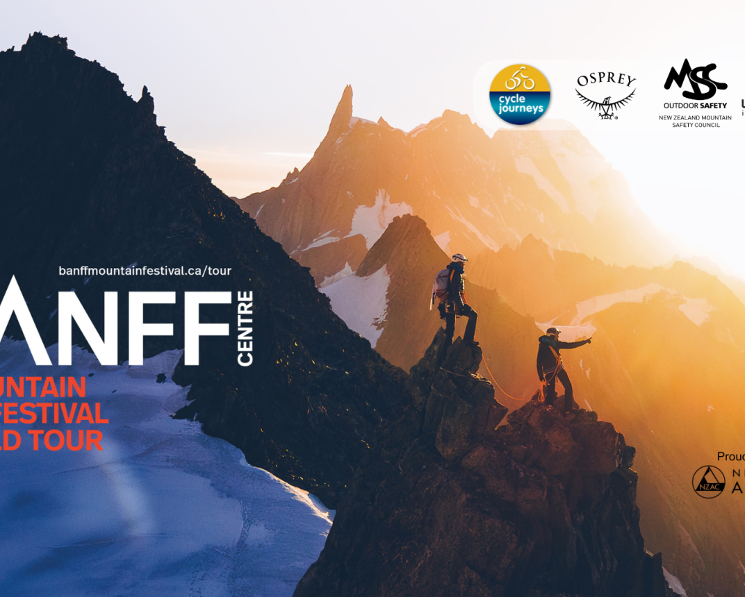 climbers on ridgeline 