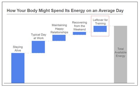 Energy use through the day