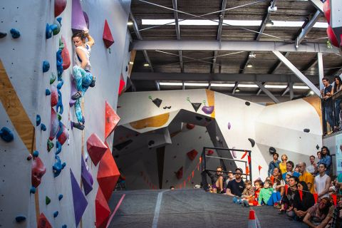 Competiton climbing