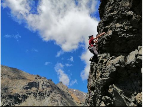 Rock climber