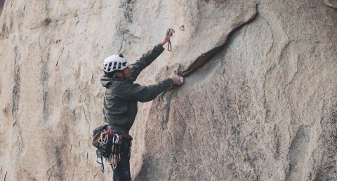 Rock climbing