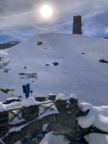 Ski touring