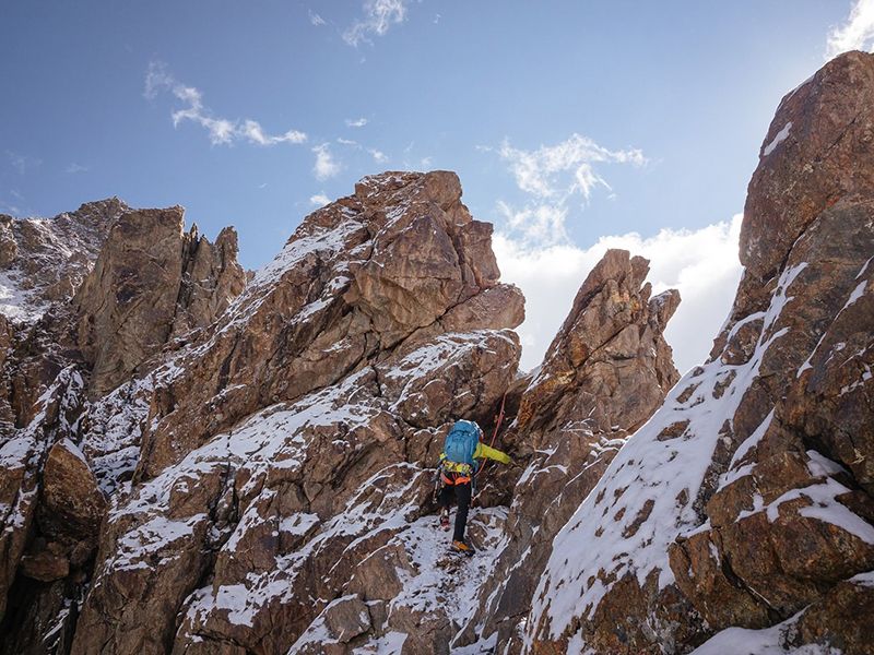 Alpine climber