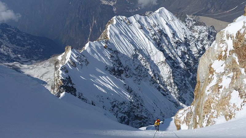 Alpine climber