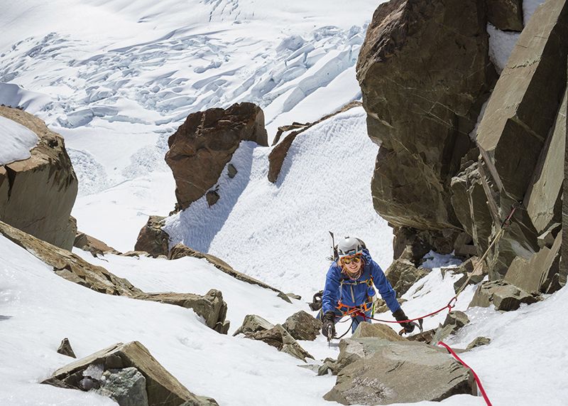 Alpine climber