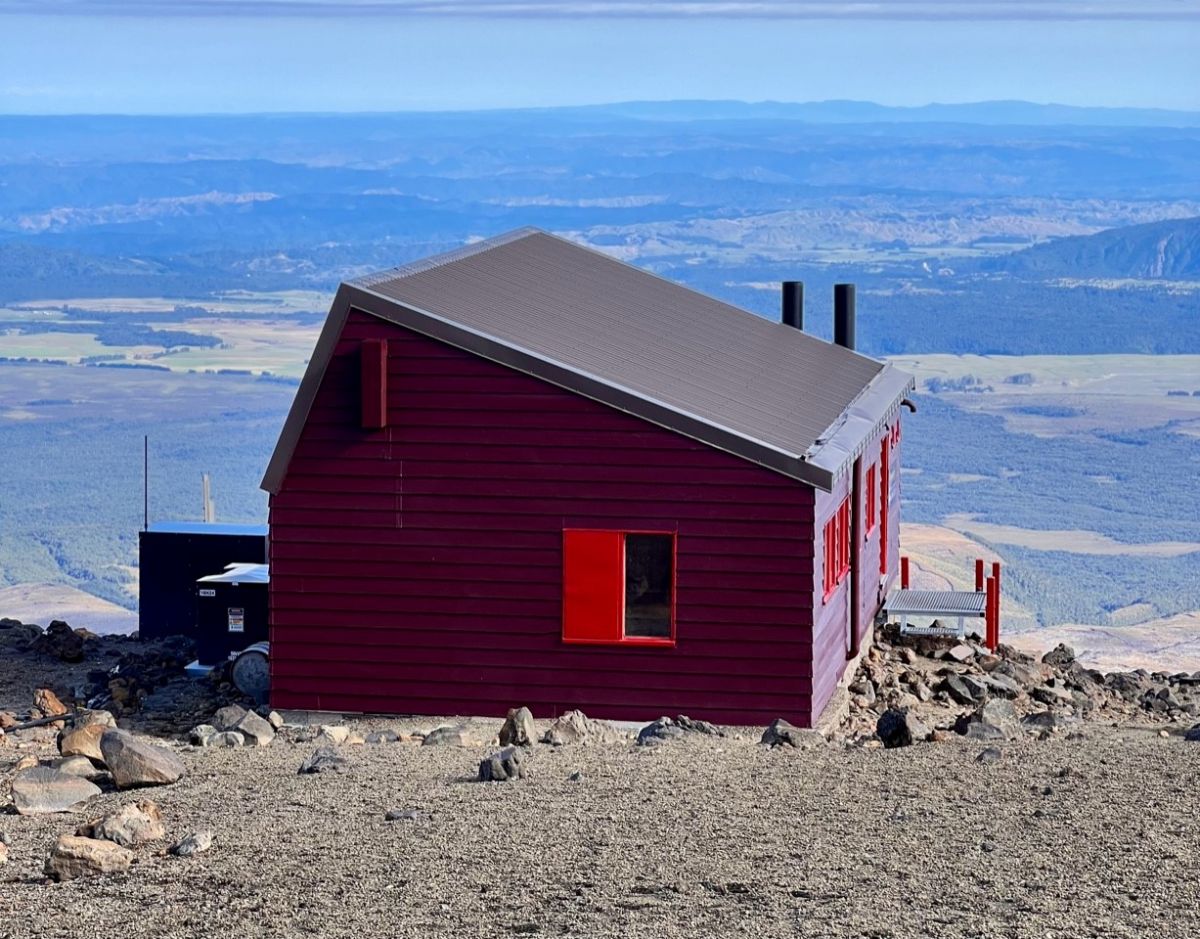 Ruapehu painted