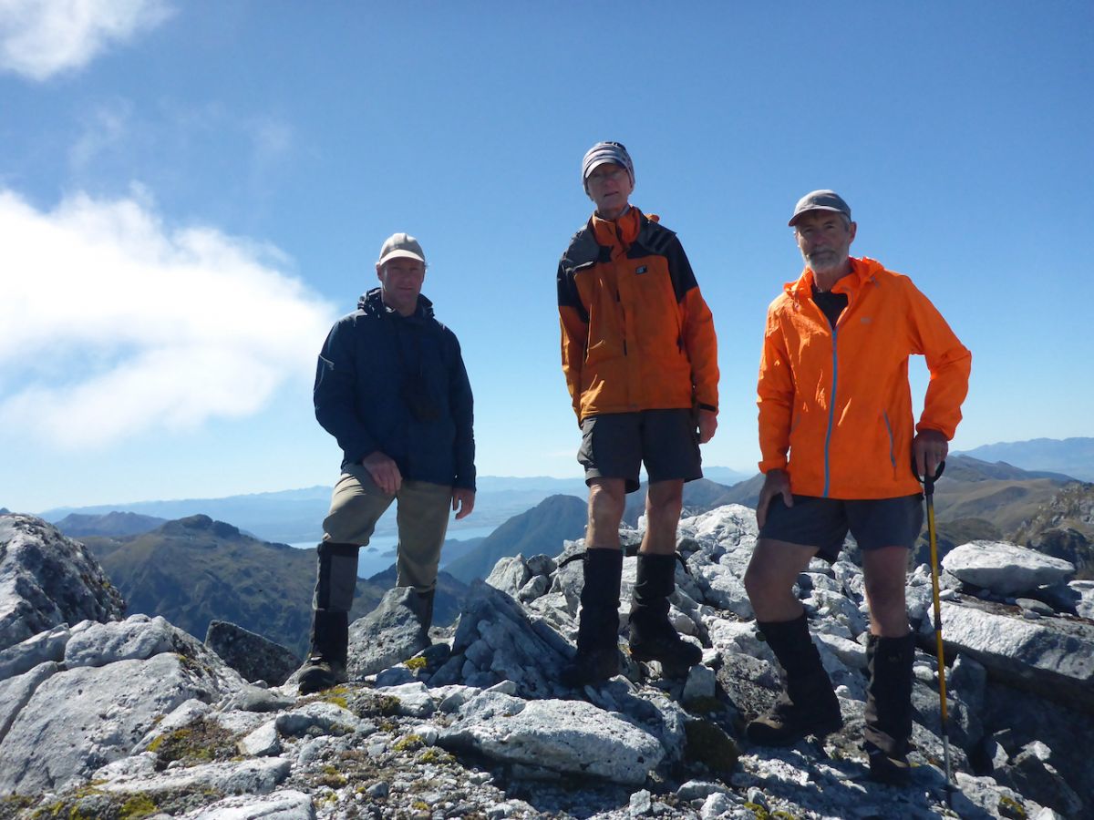 David, Stanley & Gavin Traverse of Keppler Mountains Jan 2021