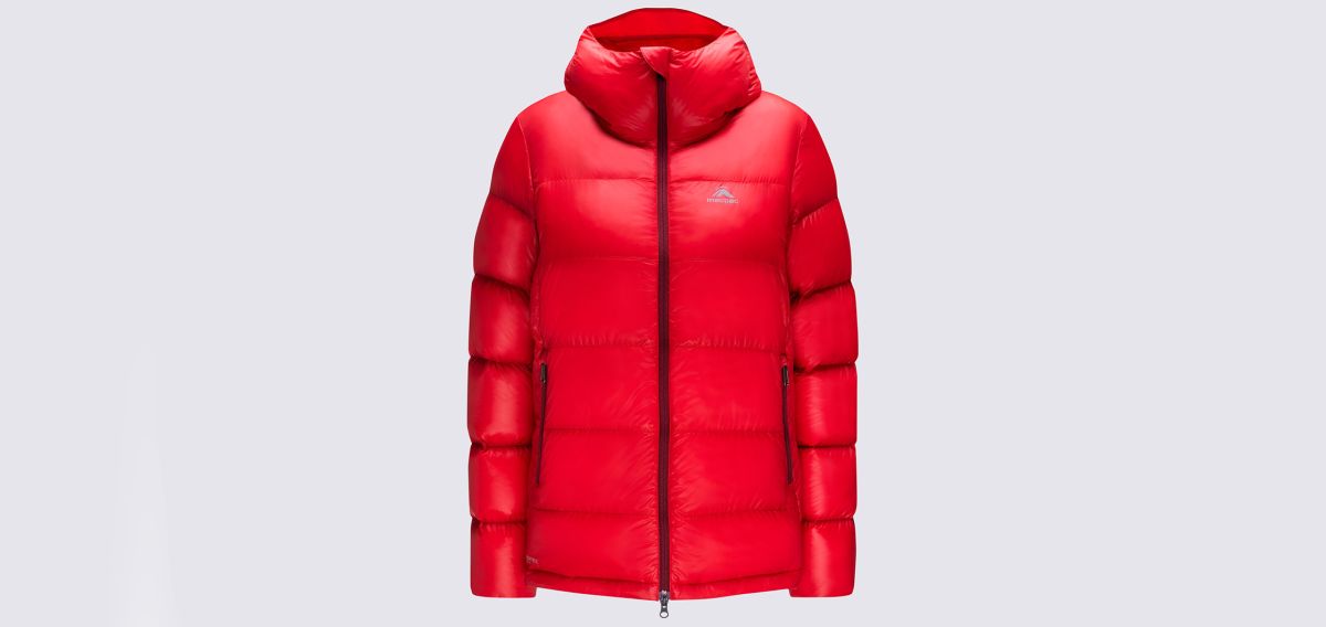 Macpac Arrowsmith Red puffer jacket